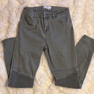 Pistola Women's Olive Skinny Jeans